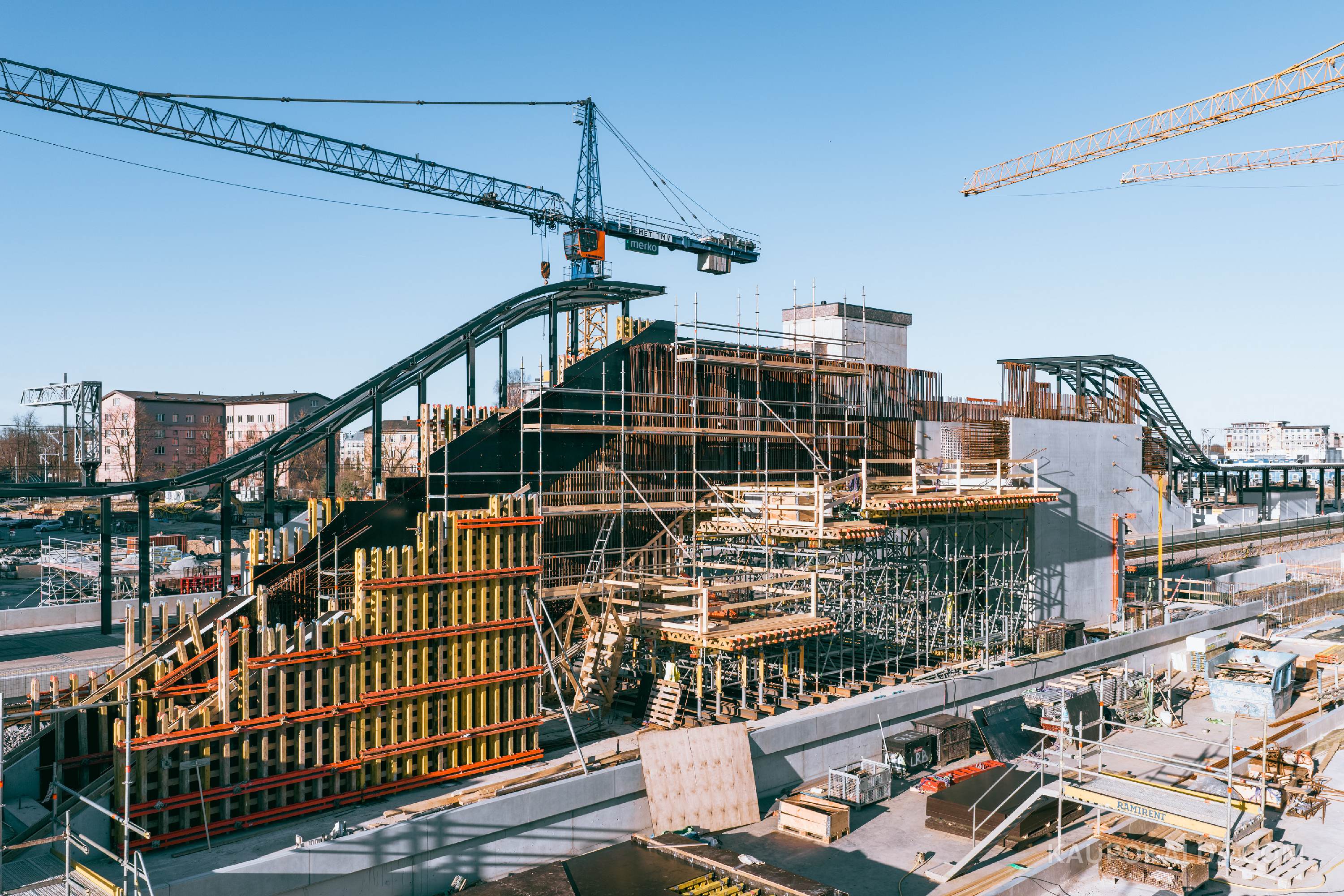 Rail Baltica Ülemiste terminali ehitus, 2026.4