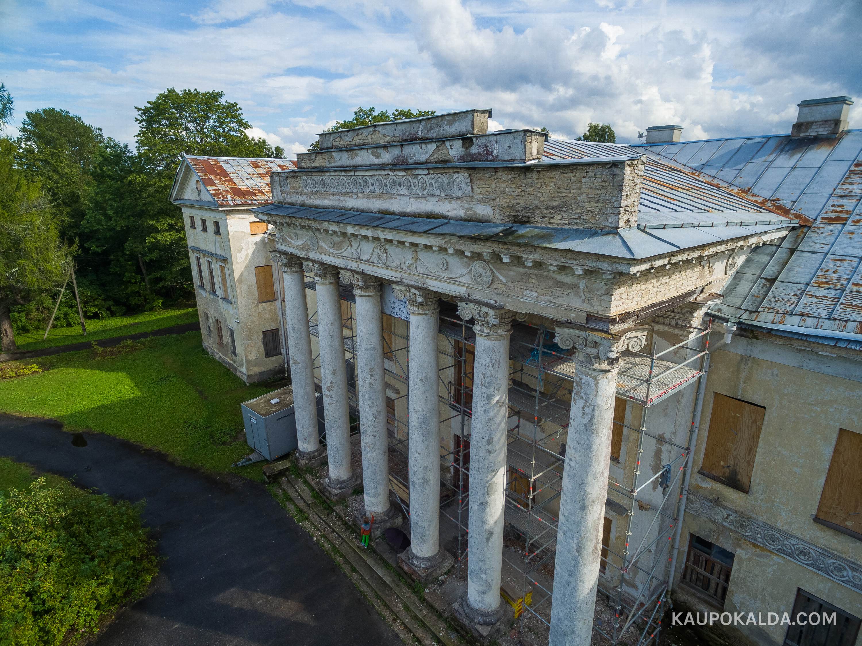Riisipere mõis 2015, enne renoveerimist