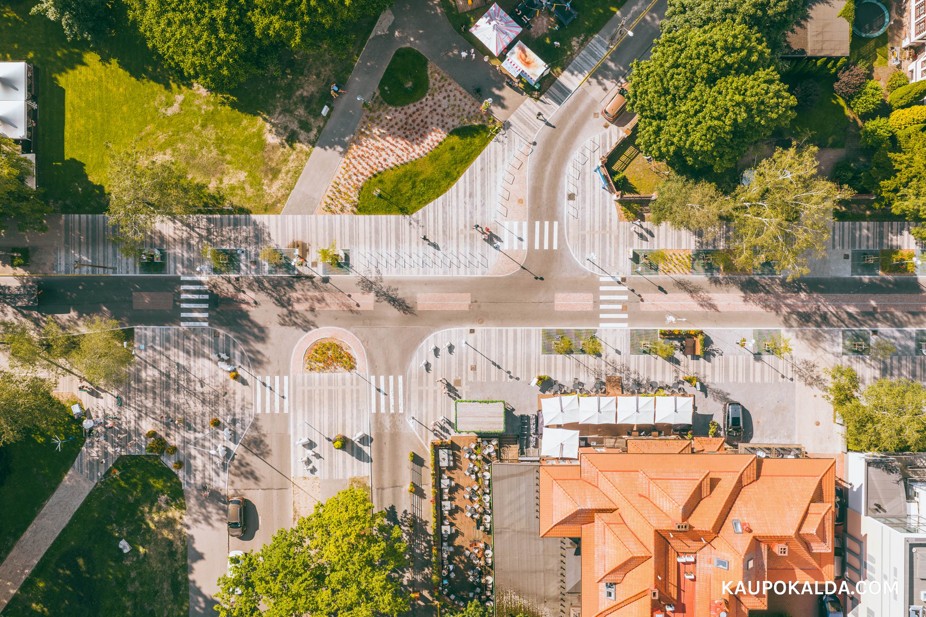 Renoveeritud Pärnu Supeluse tänav