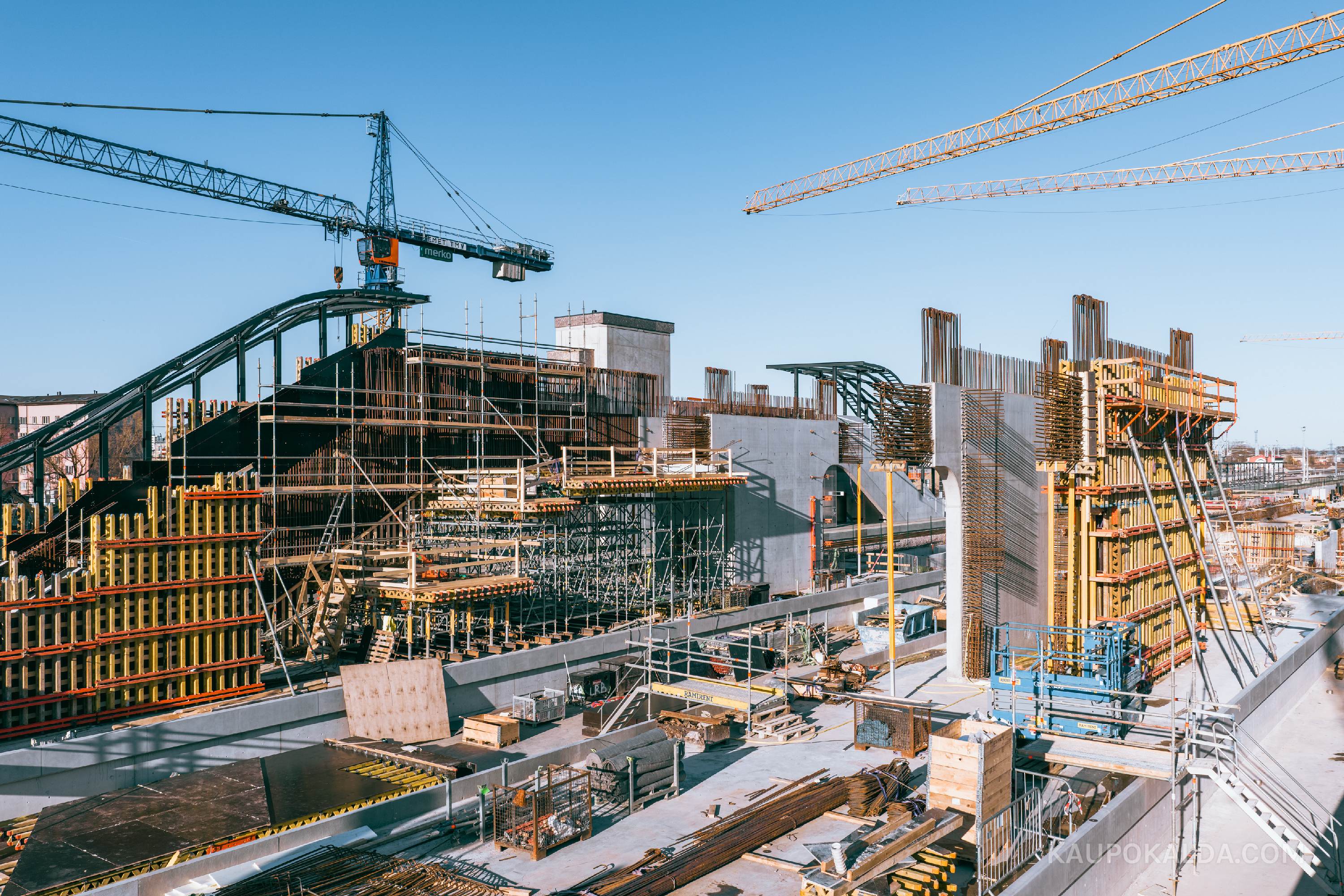 Rail Baltica Ülemiste terminali ehitus, 2026.4