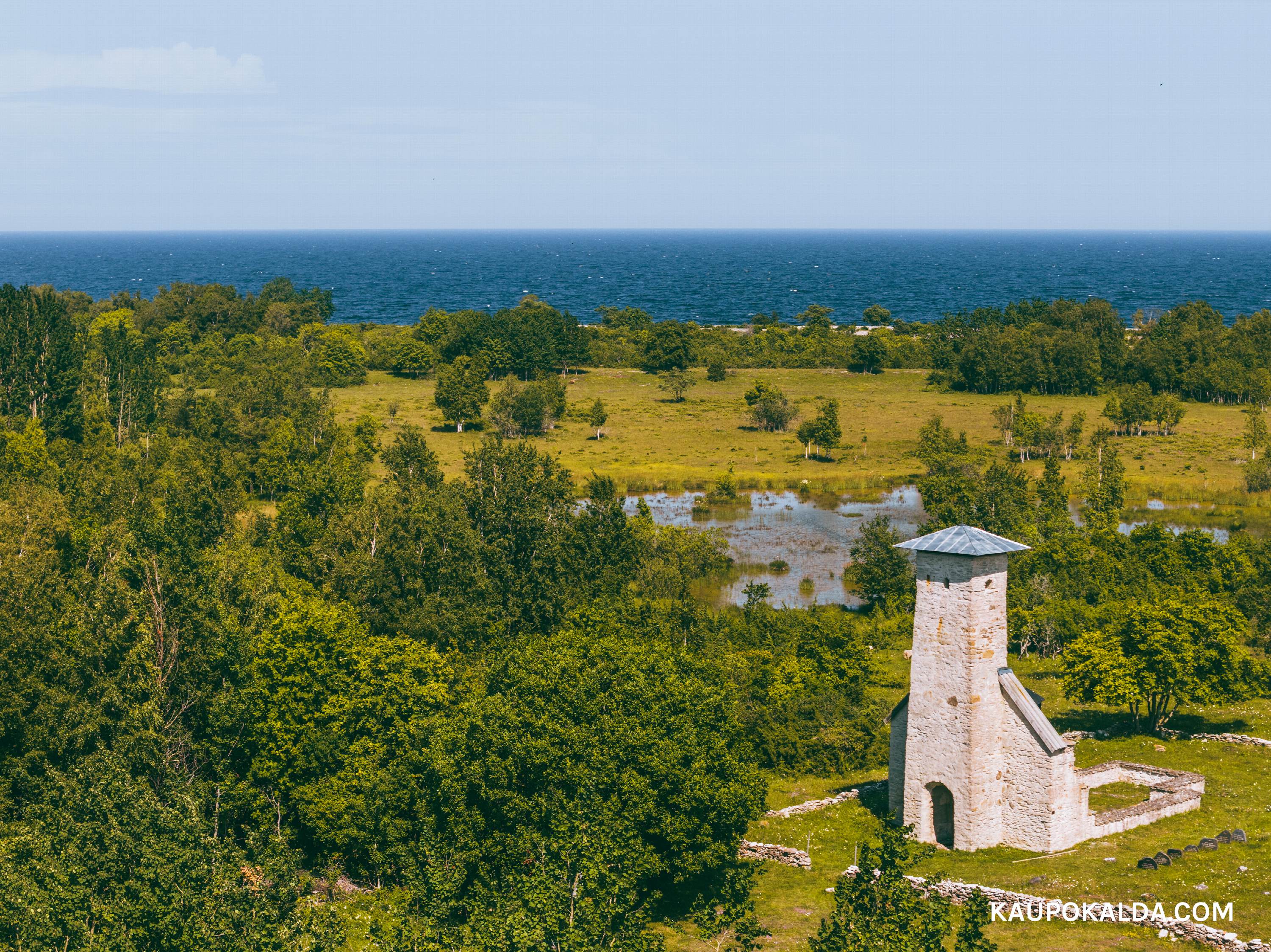 Osmussaare Jeesuse kabeli fassaad