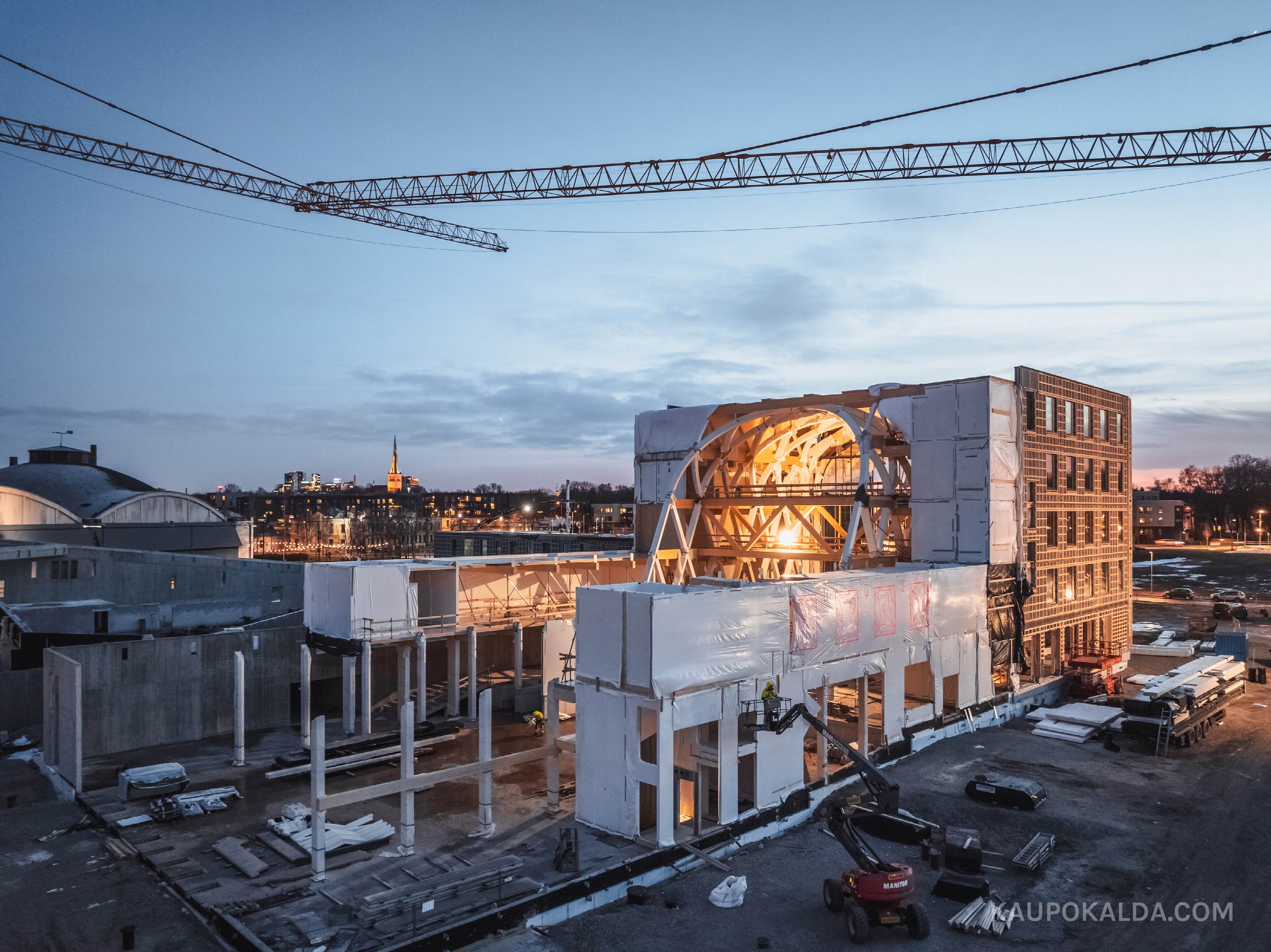 Loodusmaja ehitus, 2025.1