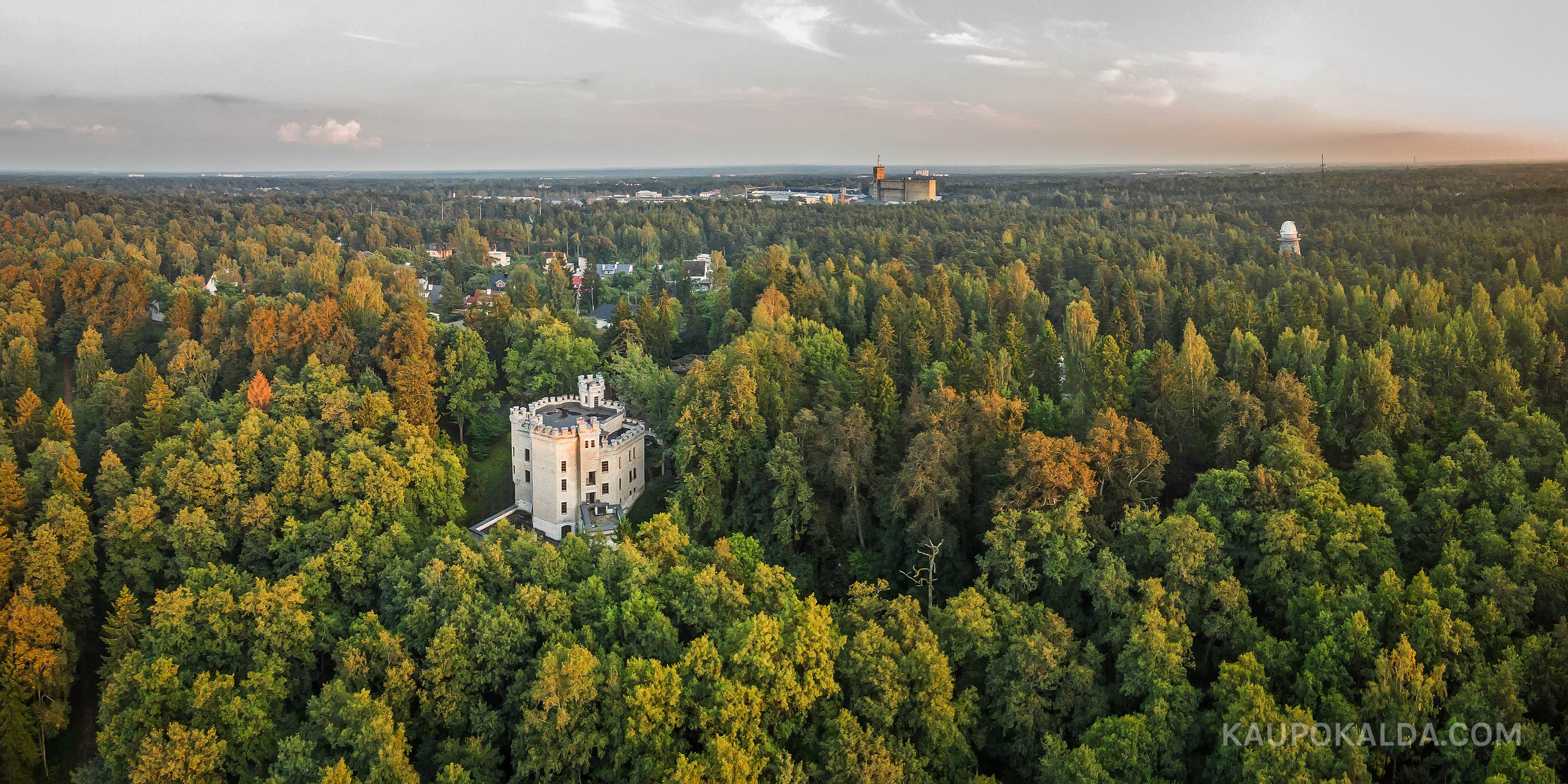 Õhtune Glehni loss ja tähetorn