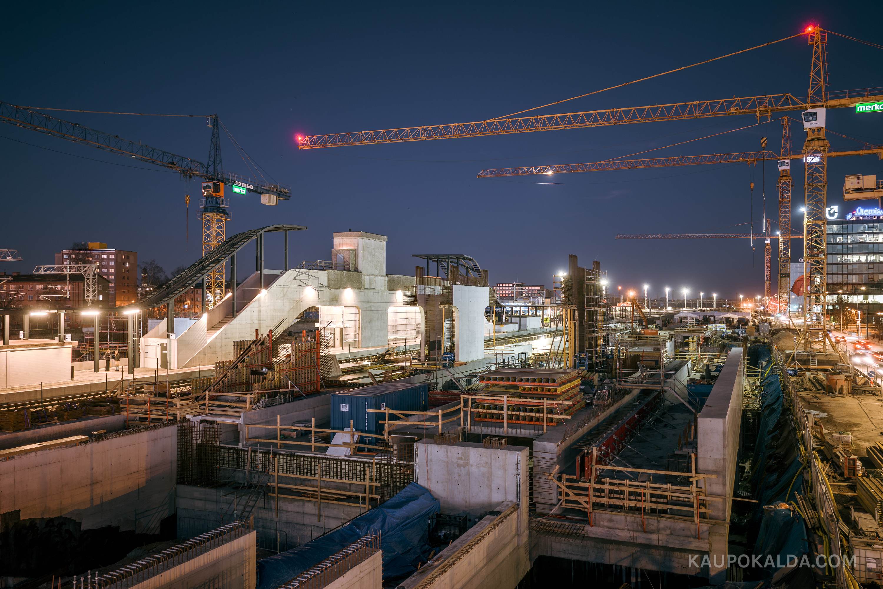 Rail Baltica Ülemiste terminali ehitus, 2026.3