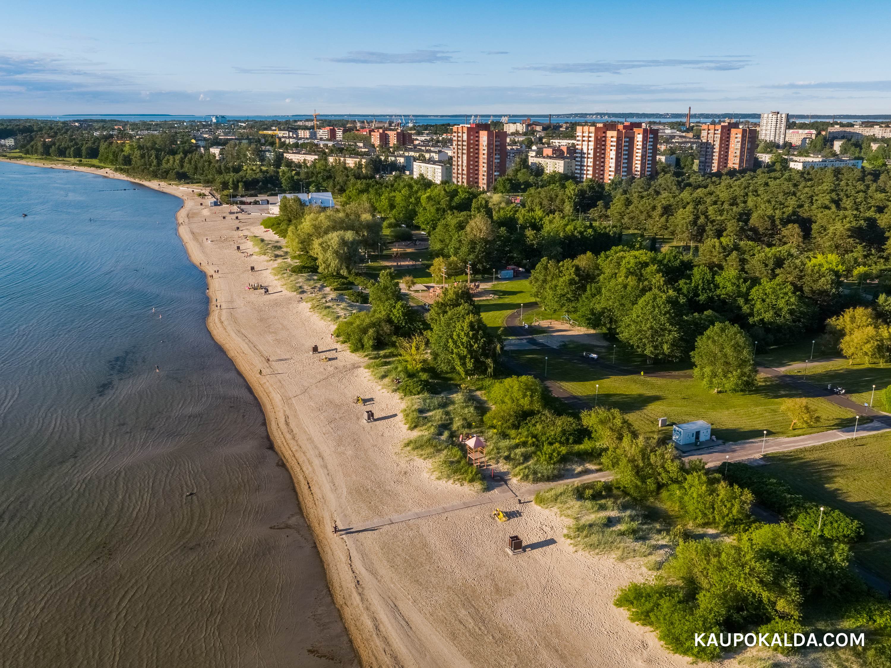 Kopli, Pelgulinn, Merimetsa, Stroomi