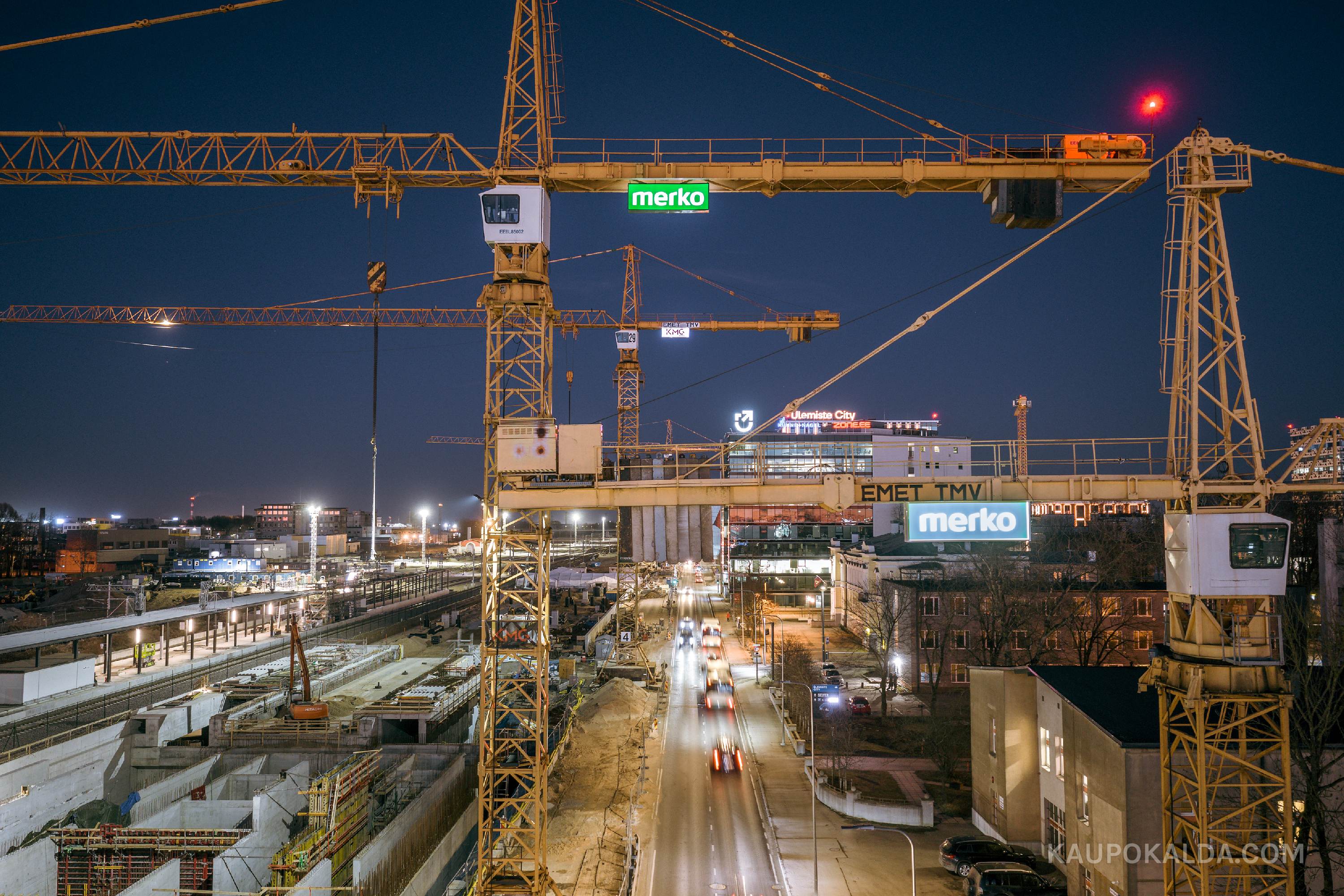 Rail Baltica Ülemiste terminali ehitus, 2026.3