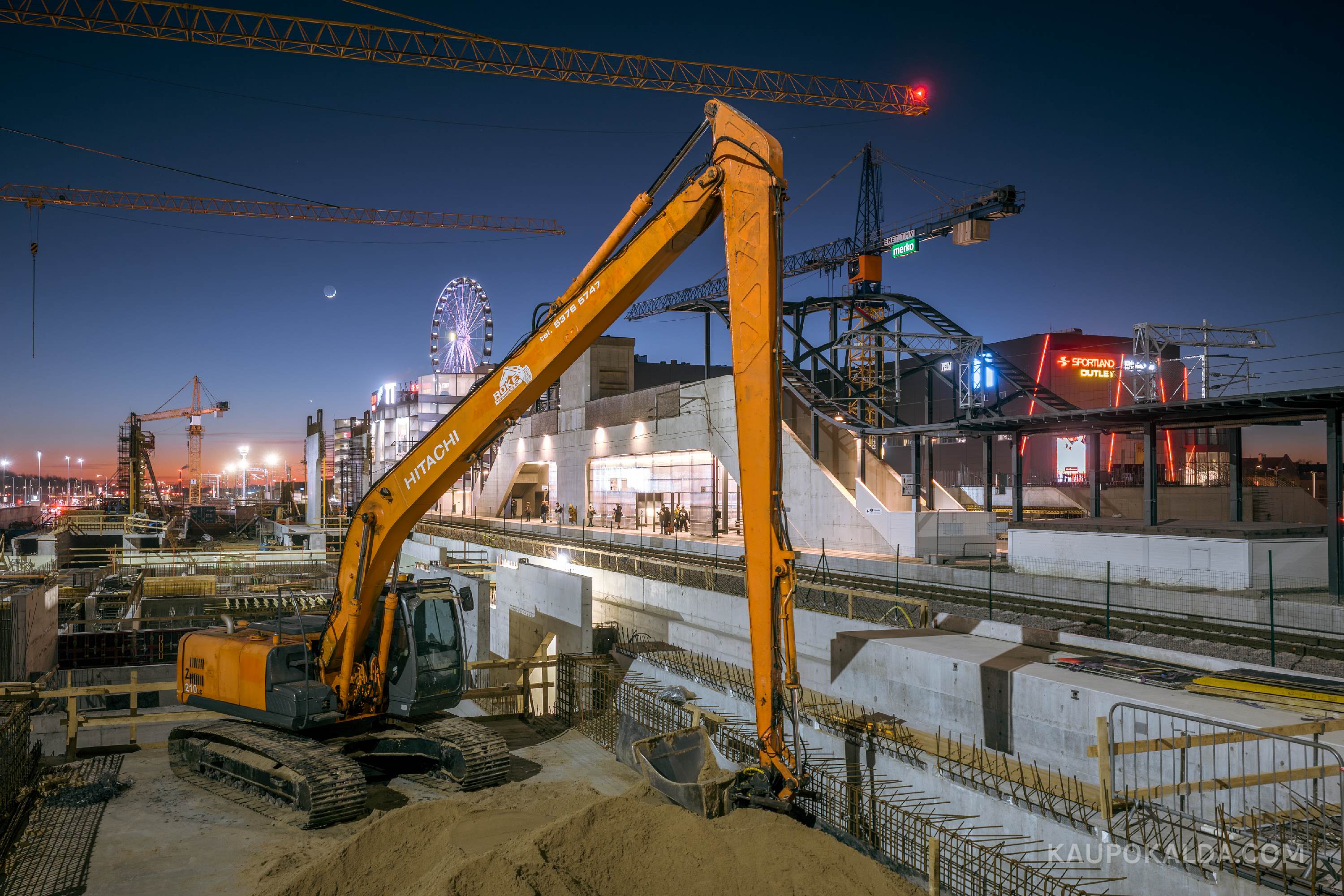 Rail Baltica Ülemiste terminali ehitus, 2026.3