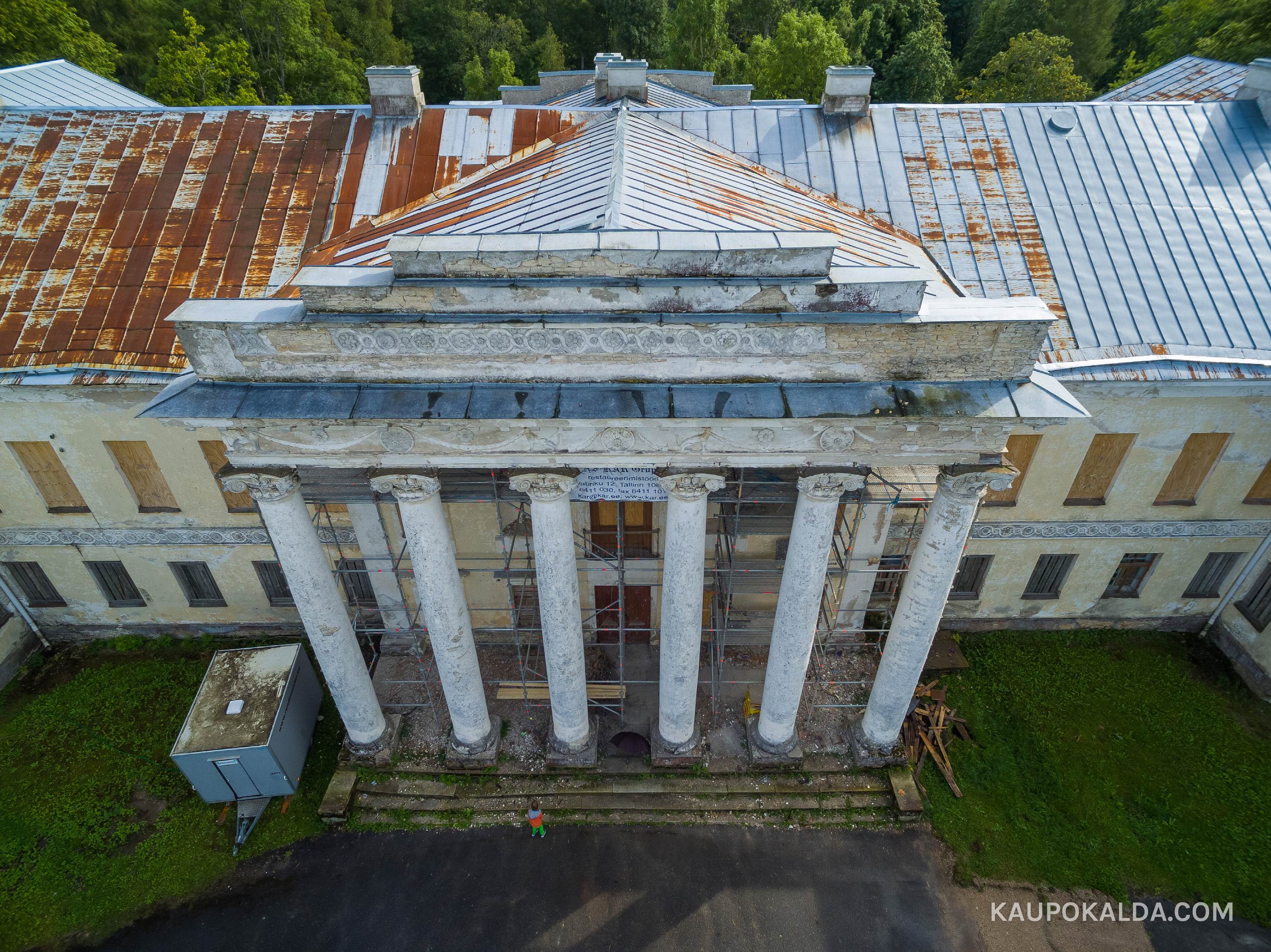 Riisipere mõis 2015, enne renoveerimist