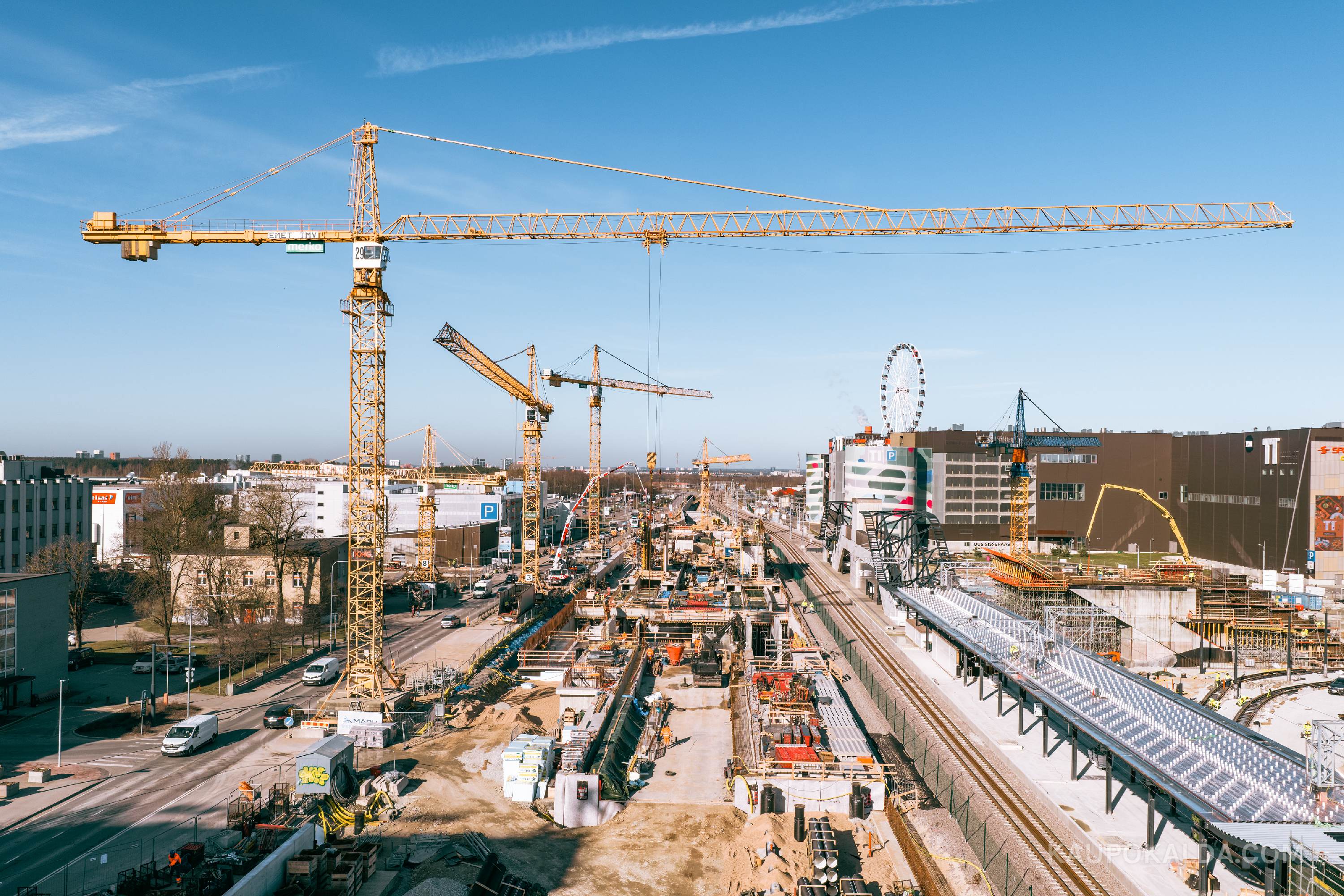 Rail Baltica Ülemiste terminali ehitus, 2026.4