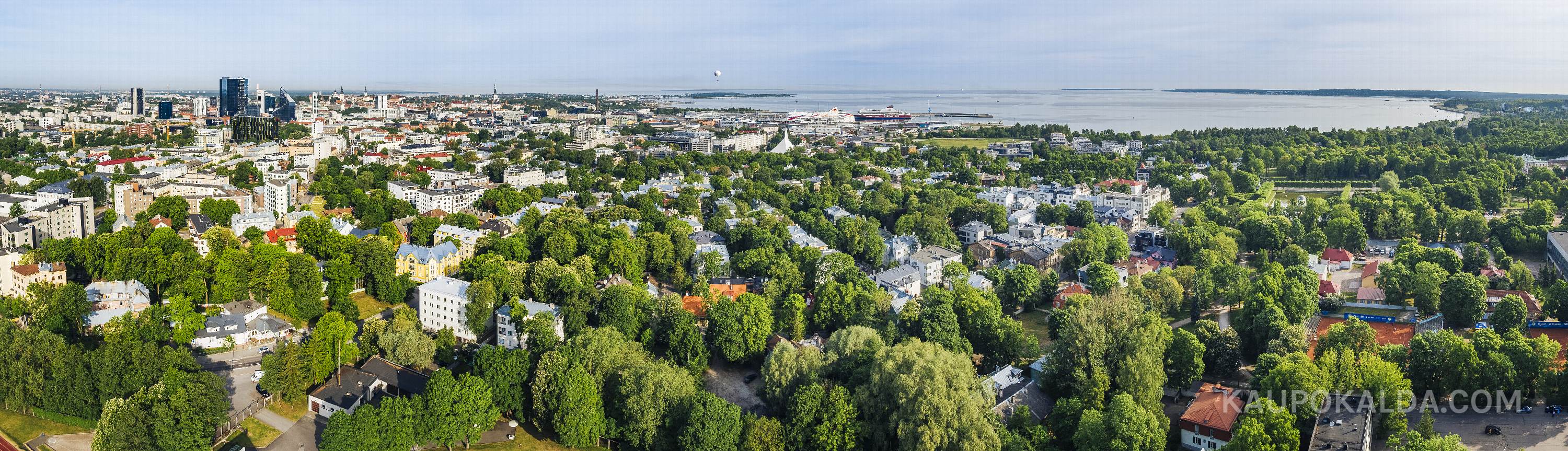 Kesklinn-Kadriorg panoraam