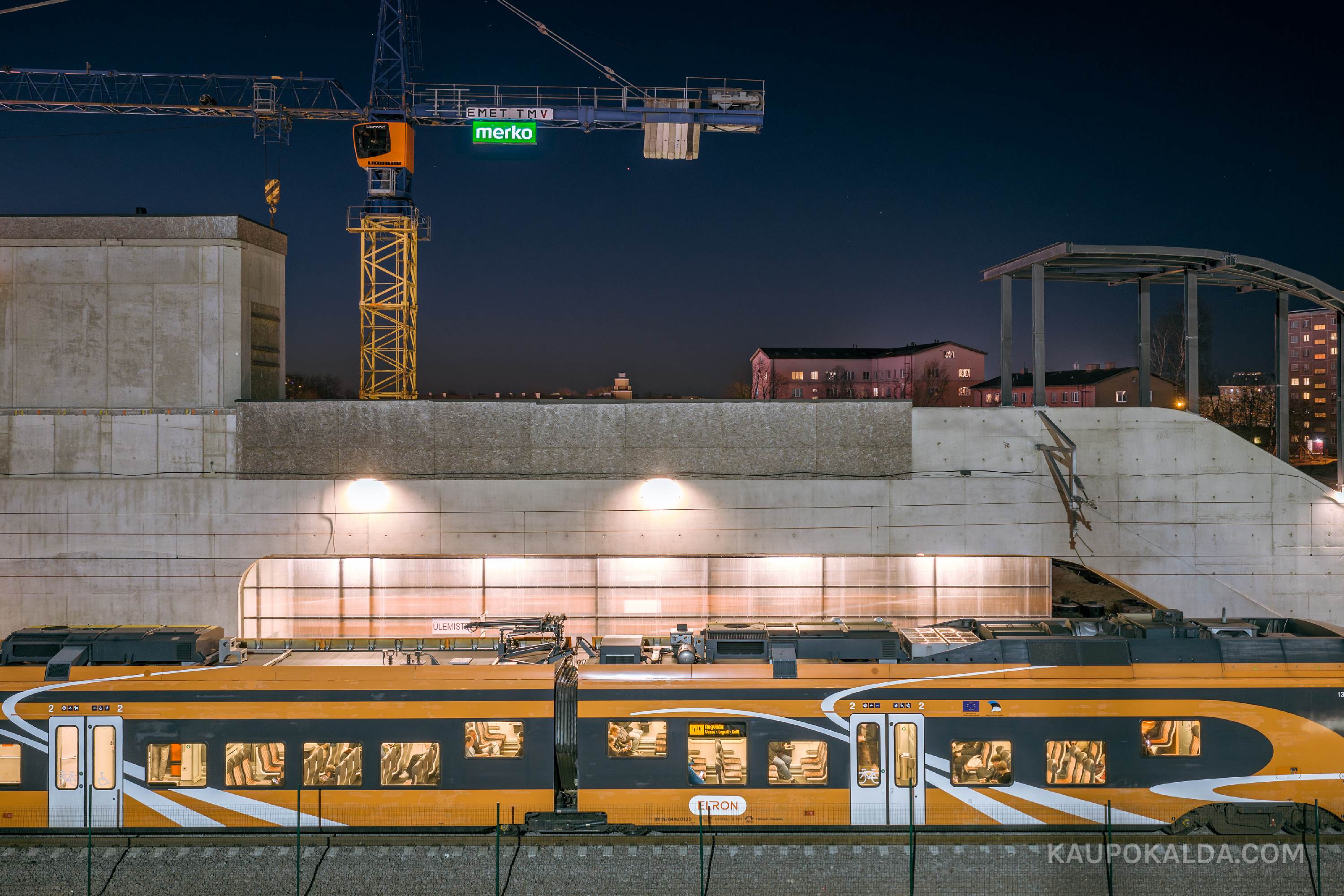 Rail Baltica Ülemiste terminali ehitus, 2026.3