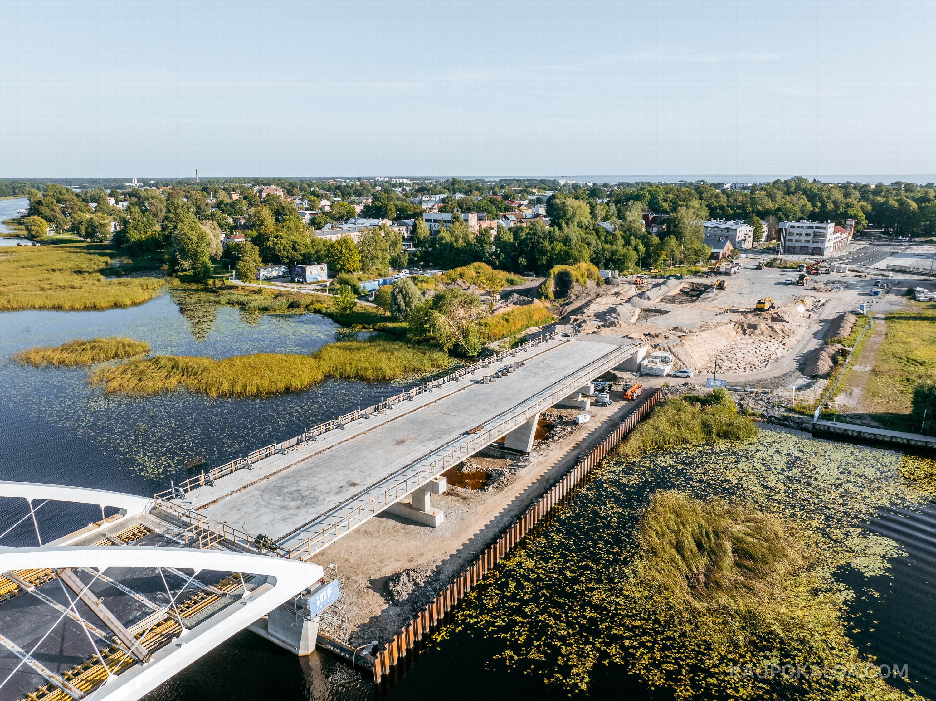 Pärnu uue silla ehitus