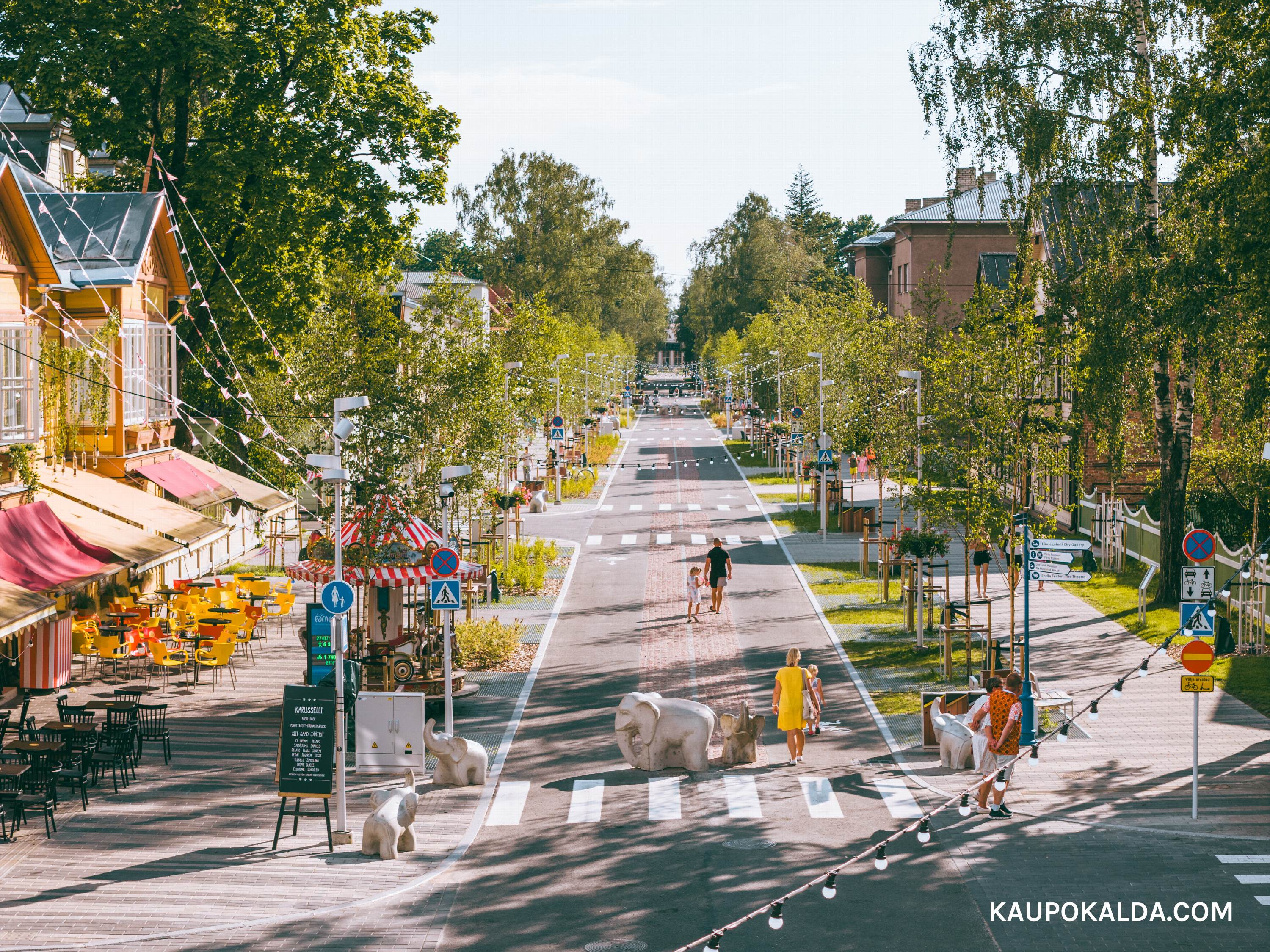 Renoveeritud Pärnu Supeluse tänav